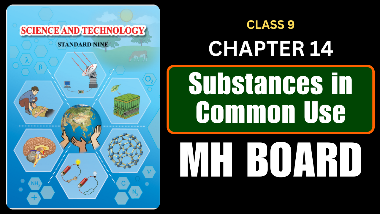 Substances in Common Use Class 9 Science Chapter 14 Questions And Answers Maharashtra Board